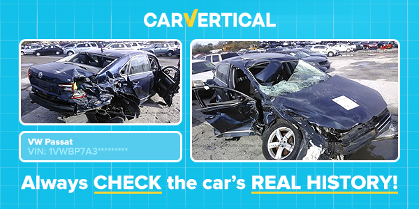 CarVertical.com: Always check the car's real history!