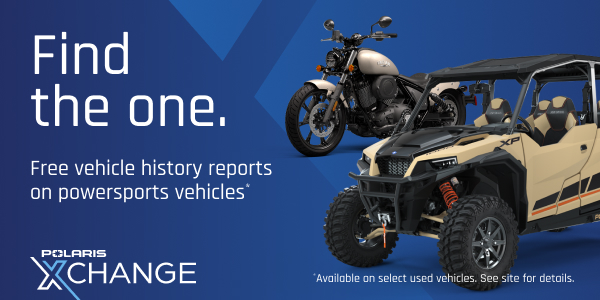 Polaris Xchange - Find the One - Free Vehicle History Reports on Powersports Vehicles
