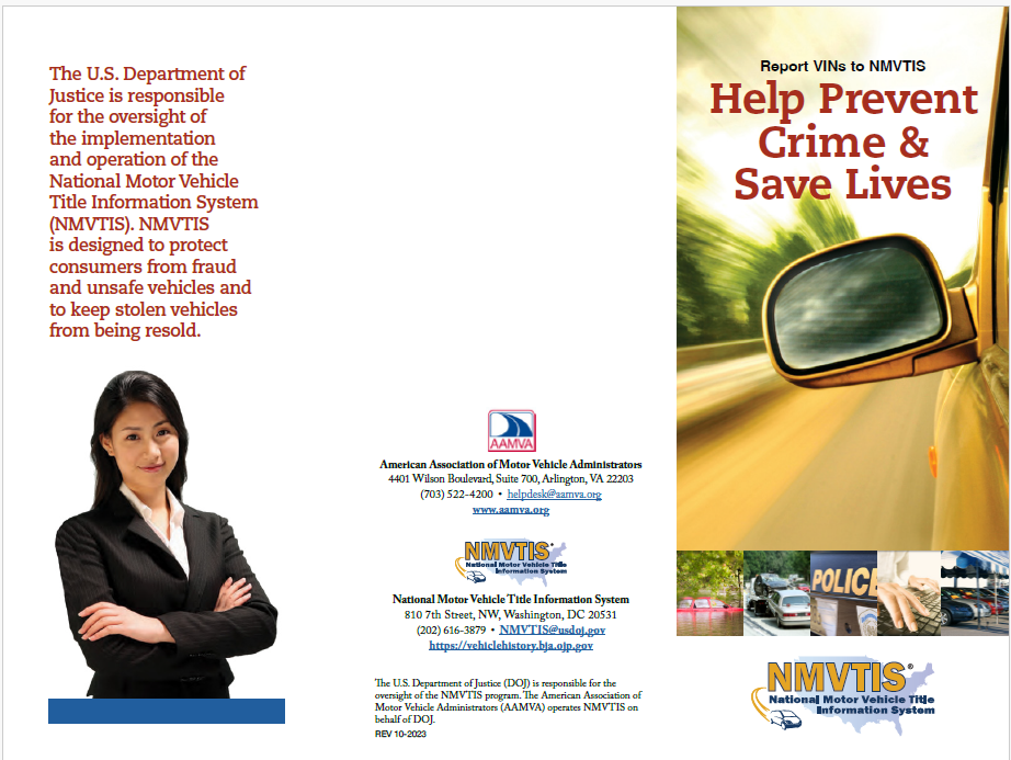 Help Prevent Crime & Save Lives