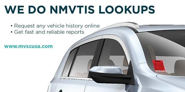 MVSCusa.com: We do NMVTIS lookups. Request any vehicle history online. Get fast and reliable reports.