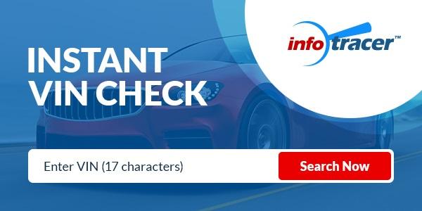 Instant VIN Check - InfoTracer