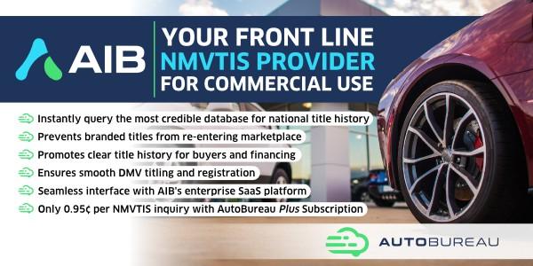 AIB.com - Your Front Line NMVTIS Provider for Commercial Use